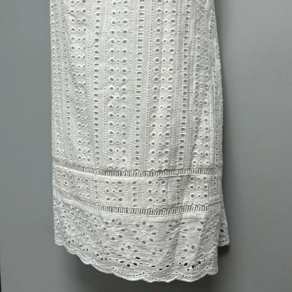 NWT Jade Melody Tam White Eyelet Dress XS